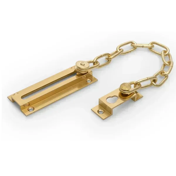 DX Deurketting messing gepolijst per stuk