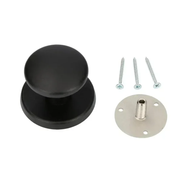 DX Voordeurknop type 160/60 deurdikte 38/45mm zwart