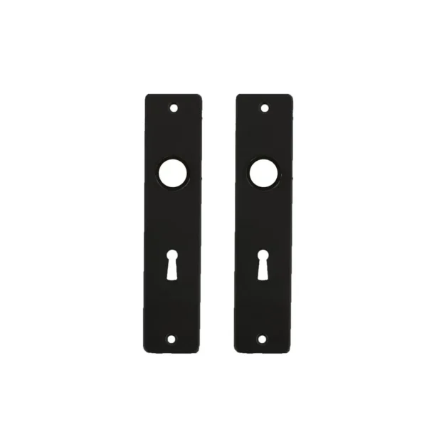 DX Kortschild type 180/41 SL 56 t.b.v. bontebaardsleutel Zwart per stuk