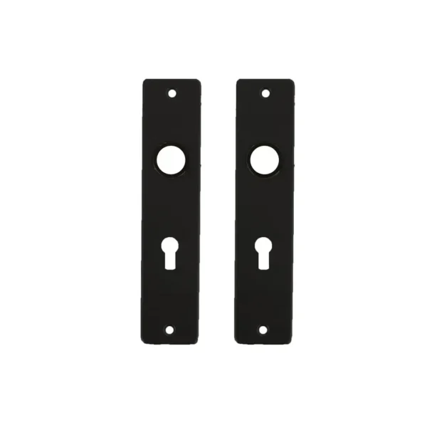 DX Kortschild type 180/41 t.b.v. PC-maat 55 Zwart per stuk