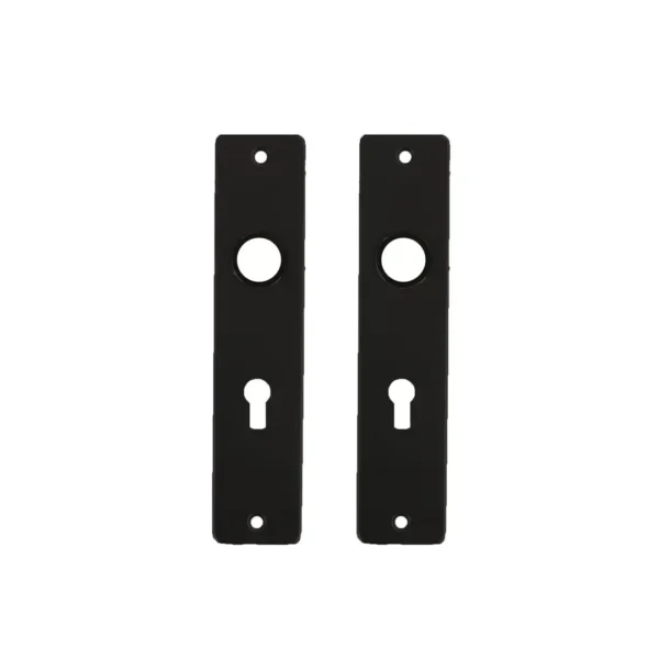 DX Kortschild type 180/41 t.b.v. PC-maat 72 Zwart per stuk