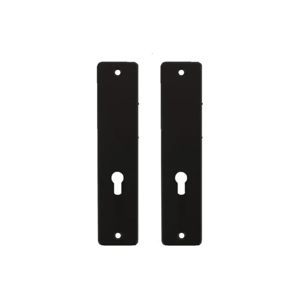 DX Kortschild type 180/41 excl. kruk t.b.v. PC-maat 55 Zwart per stuk
