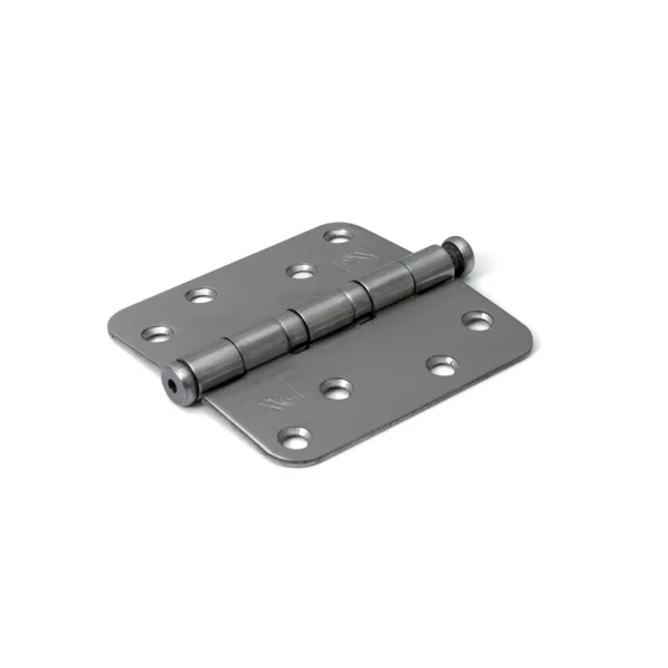 DX Kogellagerscharnier ronde hoeken 89x89 mm RVS geborsteld DIN Rechts per 6 stuks
