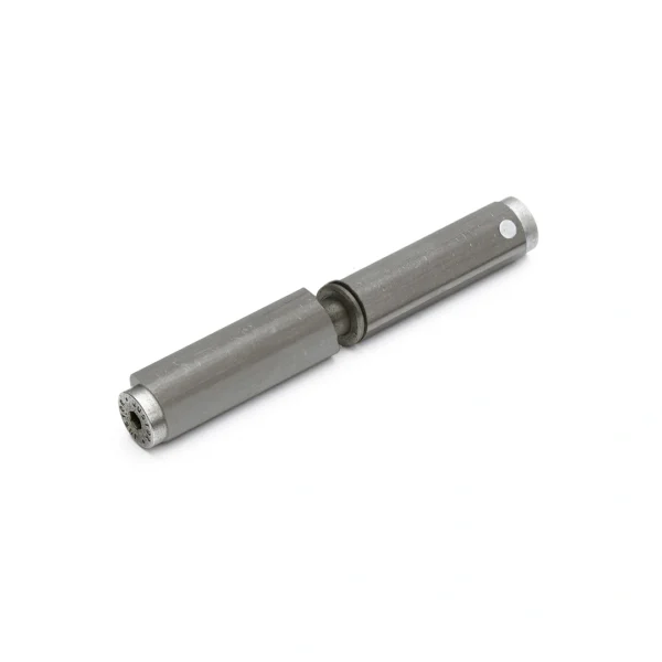DX Aanlaspaumelle met veer en ring 120x18 mm RVS per stuk