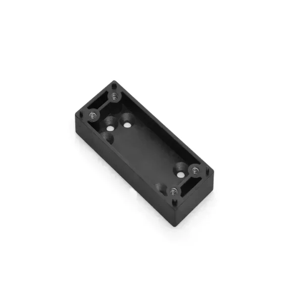 DX Onderlegplaat smal t.b.v. RBM zwart epoxy coatingy