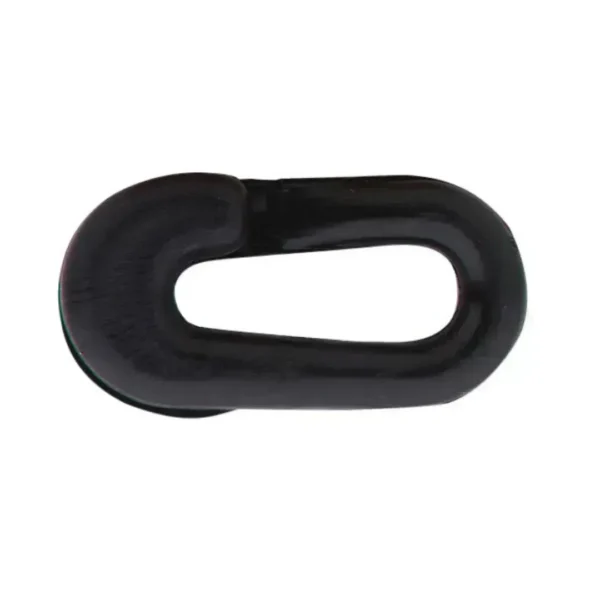 DX Noodschakel 8 mm kunststof zwart per 25 stuks