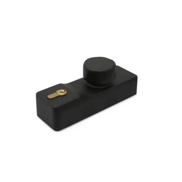 DX Opbouw-knopset t.b.v. DX 2-serie paniekbeslag inclusief 1/2 Euro profielcilinder zwart per stuk