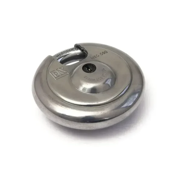 DX Diskusslot 90 mm RVS verschillend sluitend per 6 stuks