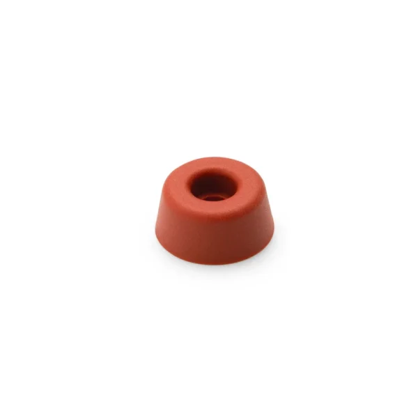 DX Closetbuffer rubber rood Ø20x10 mm per 10 stuks
