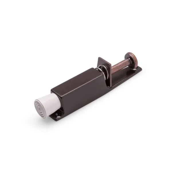 DX Deurvastzetter met voetstift 165x30 mm bruin per 5 stuks