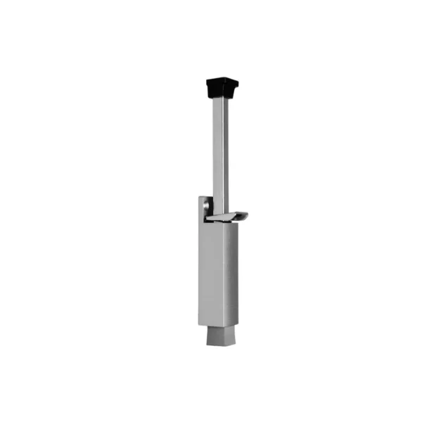 DX Deurvastzetter luxe uitslag 120 mm zilvergrijs per stuk