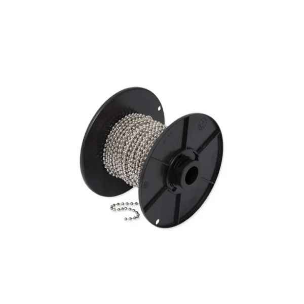 DX Kogelketting 3,6 mm messing vernikkeld rol 25 meter per rol