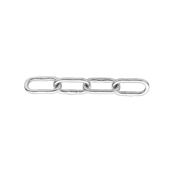 DX Genovese ketting DIN 5685A 05 mm thermisch verzinkt