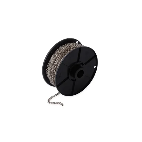 DX Gourmetketting 1,5 mm staal vernikkeld rol 25 meter