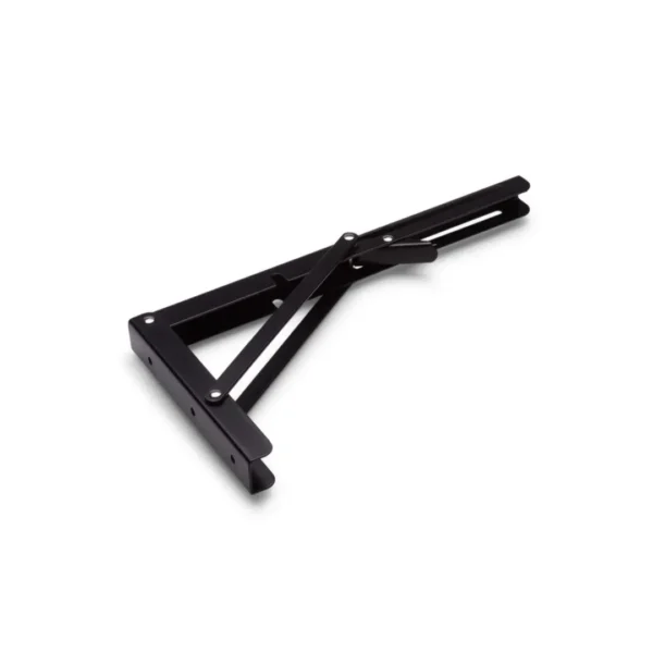 DX Luxe vouwdrager 400x195 mm zwart gelakt per 12 stuks