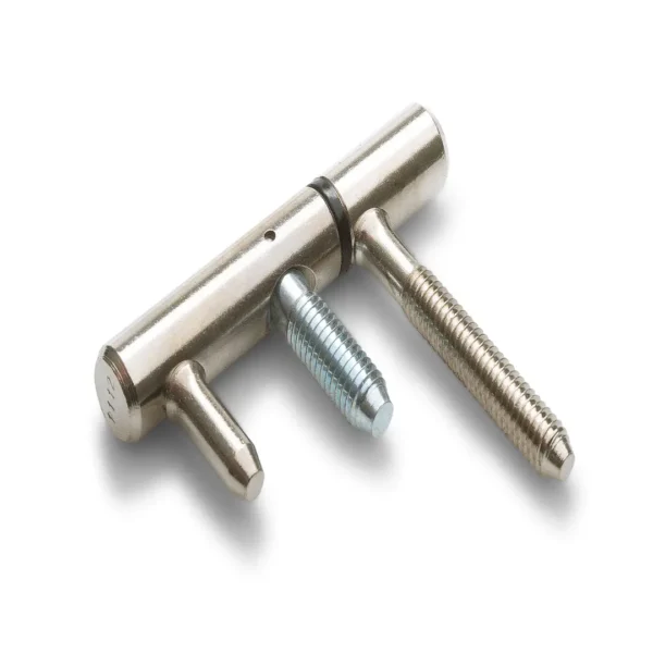 DX Inboorpaumelle staal vernikkeld 12 mm voor metalen kozijnen per 10 stuks