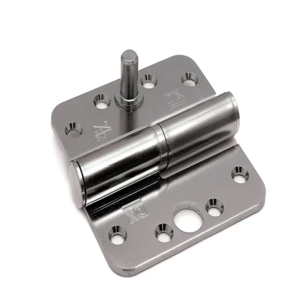 DX Kogelstiftpaumelle ronde hoeken 89x89 mm SKG***® staal verzinkt Links Per stuk