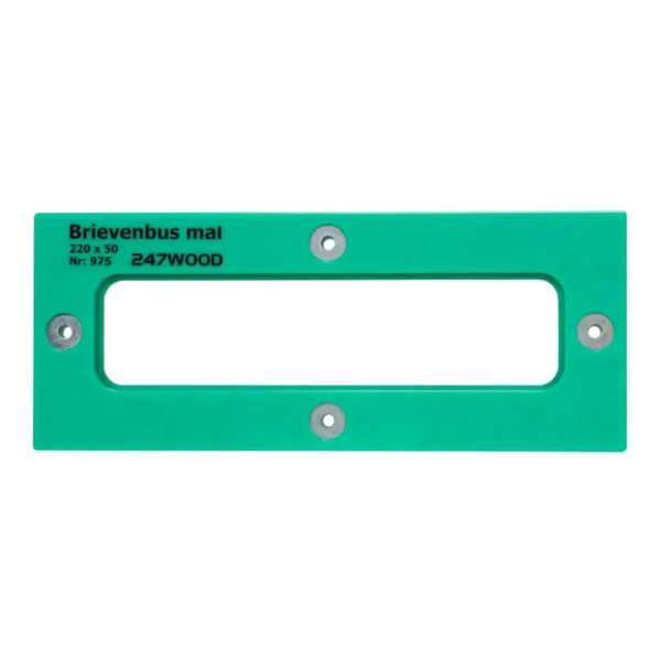 247WOOD freesmal brievenbus 220 x 50 mm