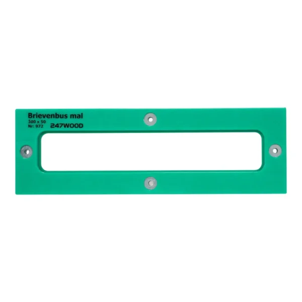247WOOD freesmal brievenbus 300 x 50 mm