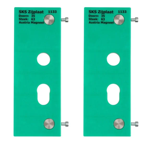 SKS zijplaten doorn 35 steek 63 (Austria magneet)