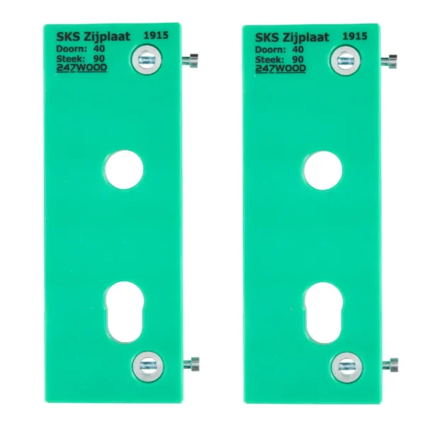 SKS zijplaten doorn 40 steek 90