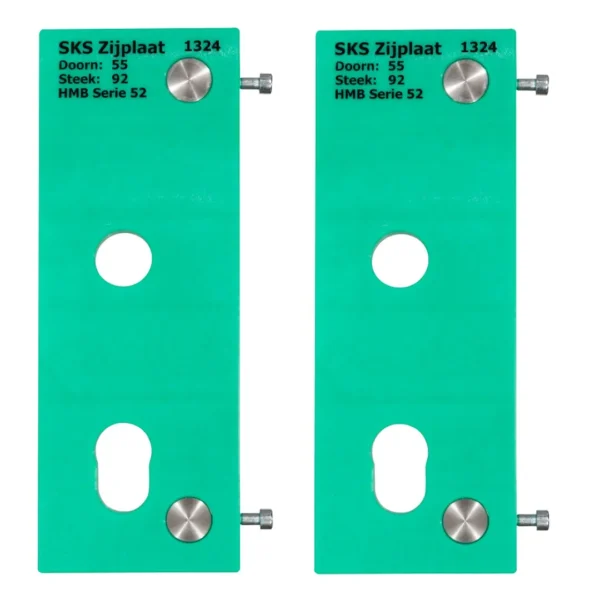 SKS zijplaten doorn 55 steek 92