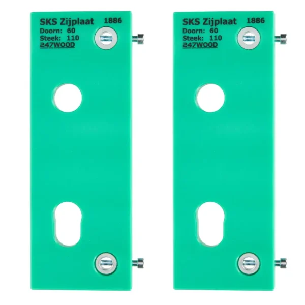SKS zijplaten doorn 60 steek 110