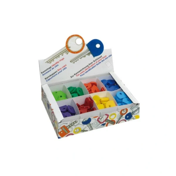 DX Sleutelkap assorti 8 kleuren