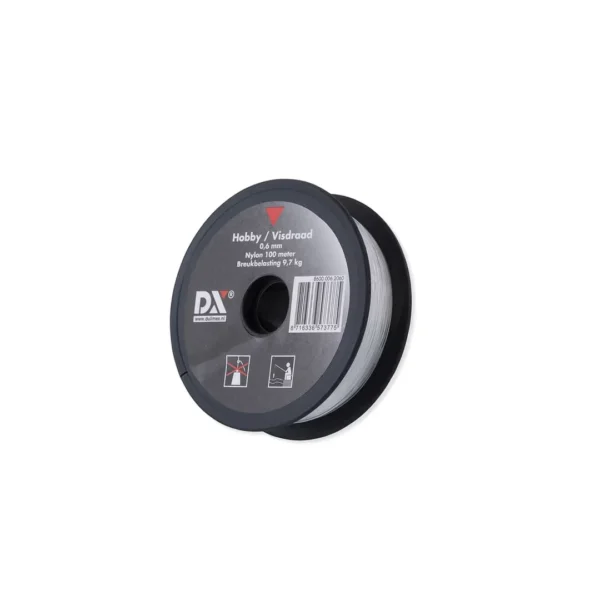 DX Nylon/hobby/visdraad 1,0 mm breukbelasting 16,4 kg 50 meter
