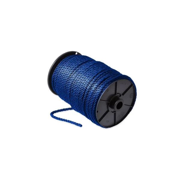 DX Bootlijn 3-strengs PP 06 mm blauw rol 70 meter
