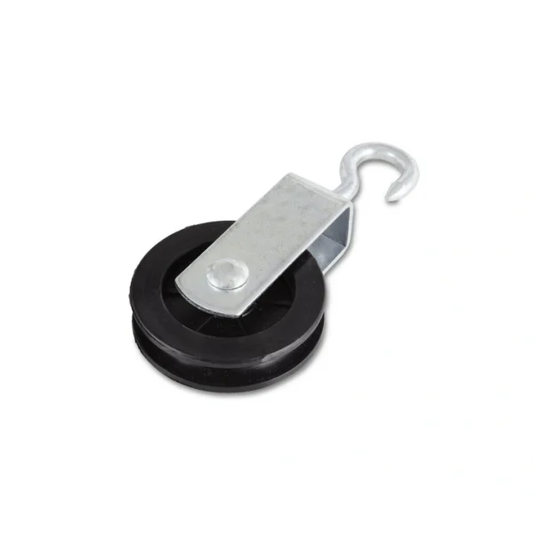 DX Katrol spitse draaibare haak 40 mm verzinkt per 10 stuks