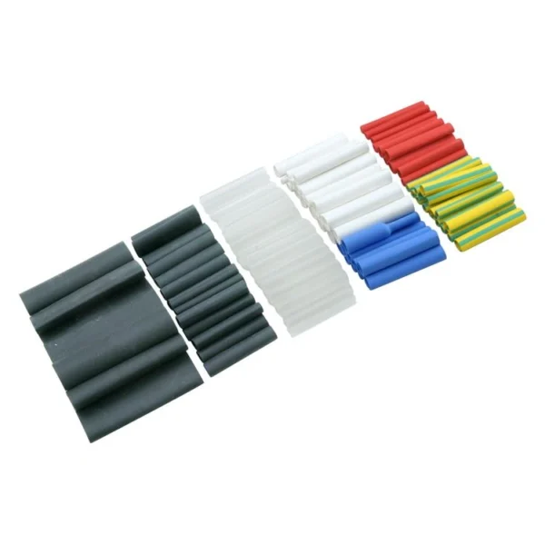 Krimpkous assortiment Ø 2,4 – 12,7 mm, 142 stuks