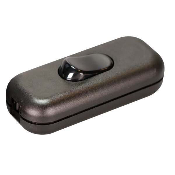 Snoerschakelaar zwart